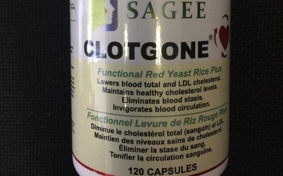 Clotgone for cholesterol and blood circulation by Sagee Canada Wellness