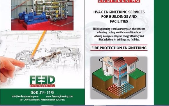 HVAC, Air, Cooling and Heating of buildings.  by FEED Engineering