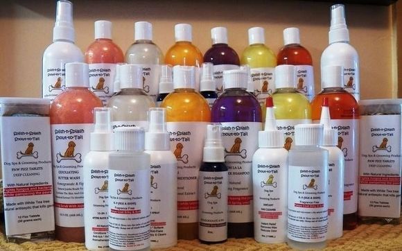 Splish-n-Splash (Snout-to-Tail) Grooming Products by Fun 4 Small Pups, LLC