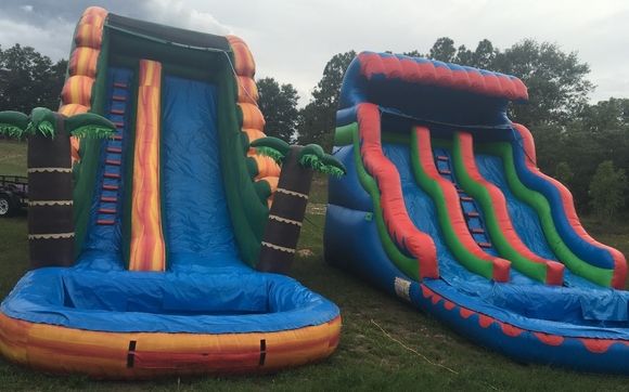 inflatable water slides rentals near me