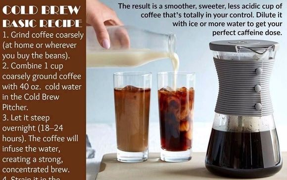 Cold Brew Pitcher - Pampered Chef 