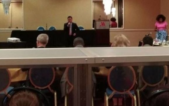 Shilei Simultaneous Interpreters translating for the United Nations.  by Shilei Interpreting & Translation