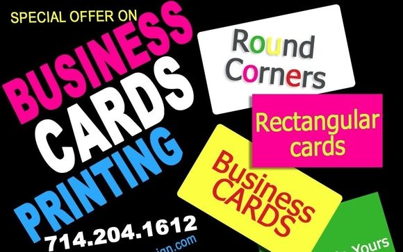 Business Cards and Flyers printing in Garden Grove Anaheim California by Tapia Design - Printing & Logo Design Services-Banners-Displays-Signs printing in Anaheim, California