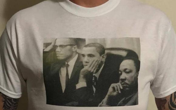 Obama Martin Luther King And Malcolm X Limited Edition T Shirt By Bonezales Productions In Horseheads Ny Alignable