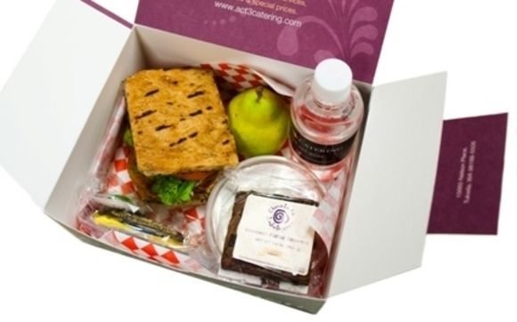 SANDWICH BOX LUNCHES - Primos Gourmet Catering