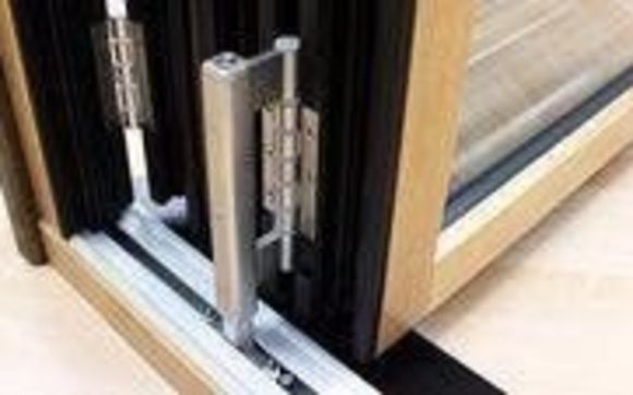 Trademarked Roller System by The Folding Sliding Door Company