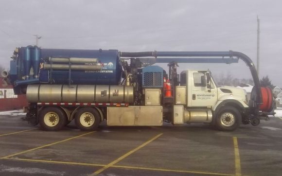 Hydro Excavation by Double T Pipe Inspection