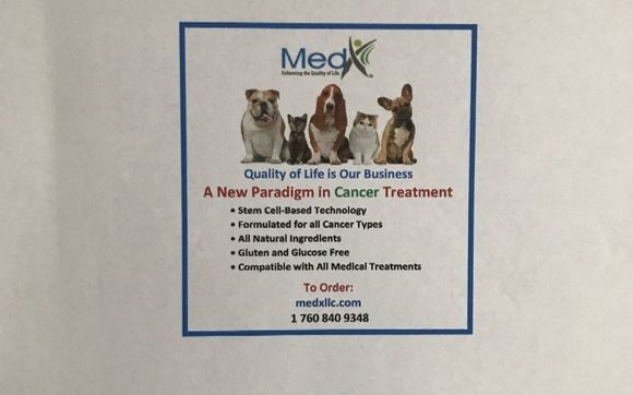 Canine and Feline Cancer Treatment Product by MedX LLC