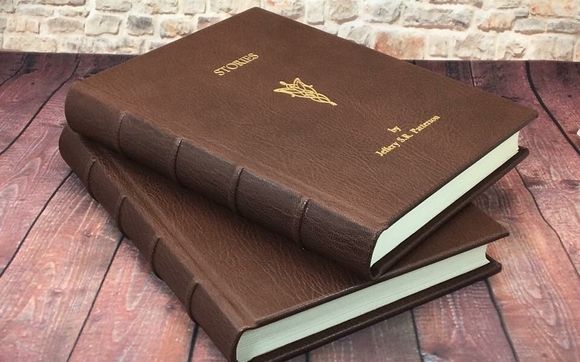 Custom Printed Leather Bound Book by Books for all Time in Grand Isle Area  - Alignable