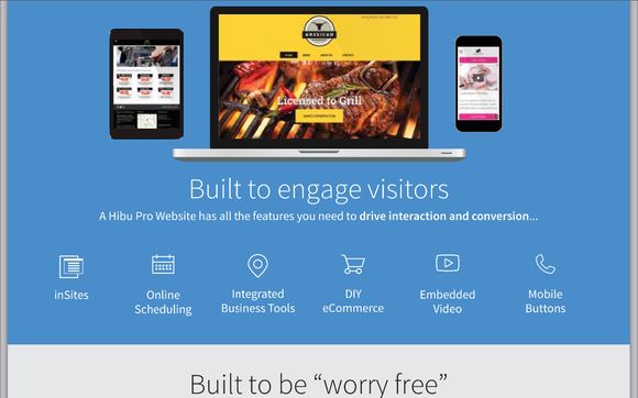 Responsive Website Design by Hibu