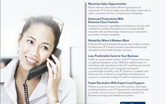 IP Centrex Phone System by Cox Business