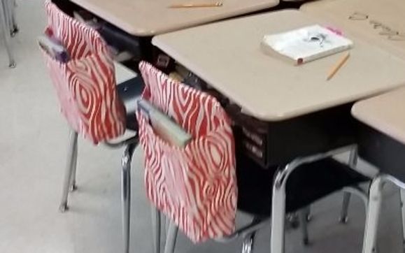 Classroom Chair Pockets For School By Coffeekidsndolls In