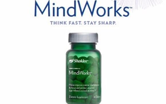 MindWorks...Think Fast, Stay Sharp by Shaklee Global Ambassador