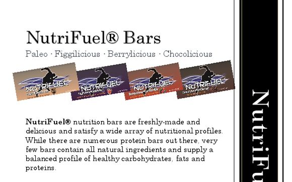Nutrifuel nutrition bars by Nutrifuel Nutrition