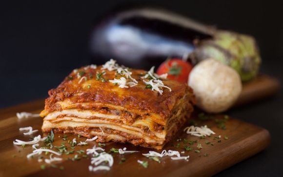 Beef Eggplant and Mushroom Lasagna - Gluten Free by Glutenless Gourmet