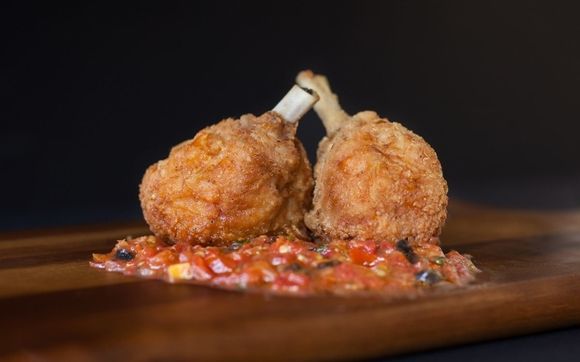 Frenched Chicken Drumsticks - Gluten Free by Glutenless Gourmet