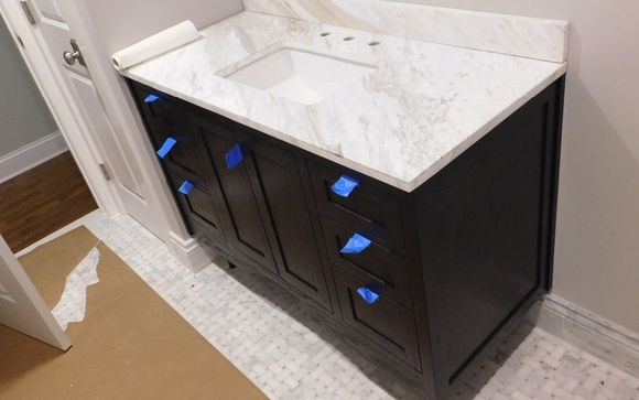 Espresso Bath Vanity by CT woodwork LLC