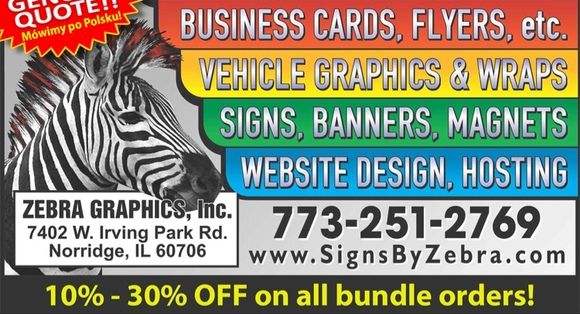 Signs, Printing, Graphics Design, Web Design, Rubber Stamps by Signs by Zebra