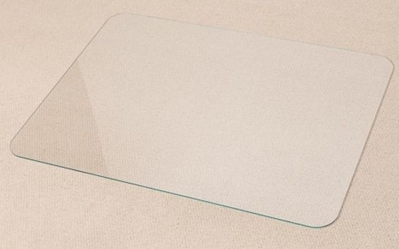 36 X 48 Glass Office Chair Mat By Vitrazza In Golden Co Alignable