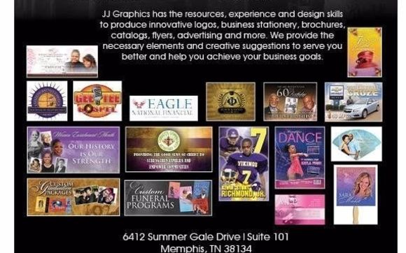 Specializing in marketing, graphic design, and printing. Let us bring your visual business concepts to life! by JJ Graphics