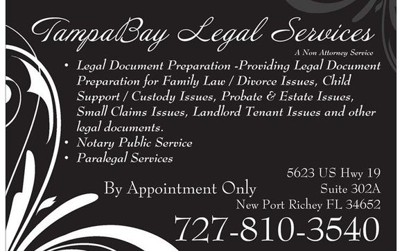 Child Support / Custody Modifications by TampaBay Legal Services