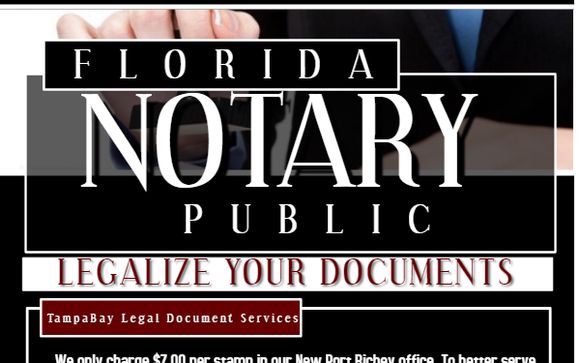 Affordable Notary Services by TampaBay Legal Services