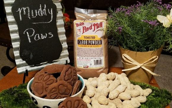 Gluten-free and Organic Dog cookies by Mooch's Munchies Inc