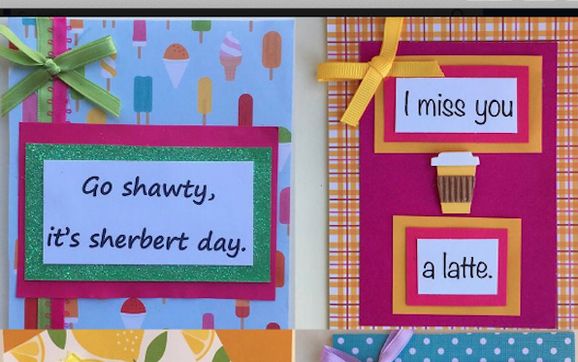  Go Shawty It's Sherbert Day, Greeting Card : Handmade