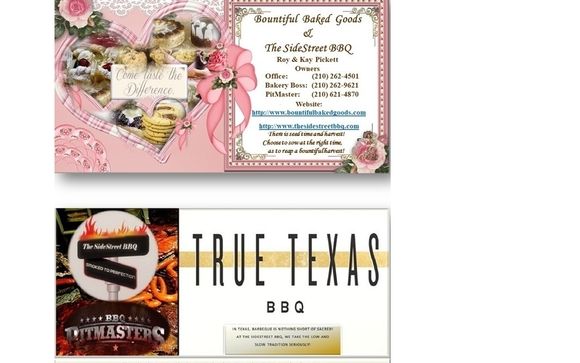 Bakery & Barbecue by Bountiful Baked Goods & The SideStreet BBQ