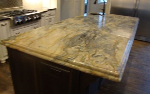 Granite Island Countertop By Timeless Surfaces By Cable Tile In