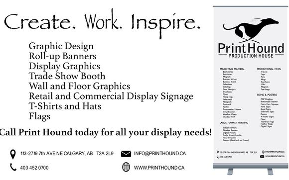 Marketing Materials by PrintHound Production House