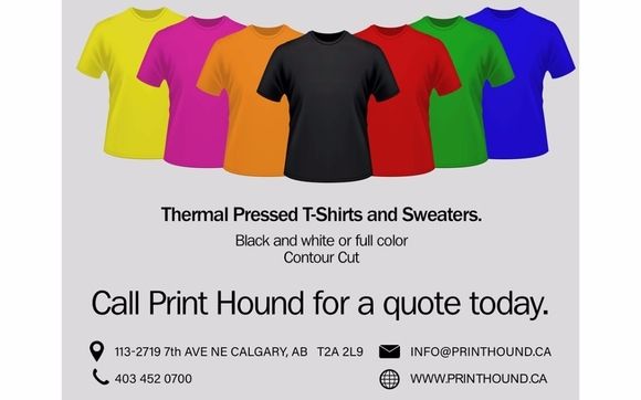 Custom Printed Apparel by PrintHound Production House