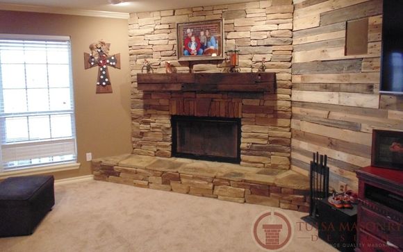 Fireplace Remodels By Tulsa Masonry Design In Broken Arrow Ok