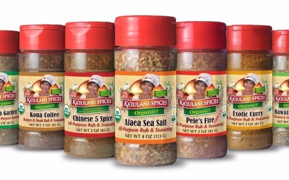 7 Rubs & Seasonings by Kaiulani Spices