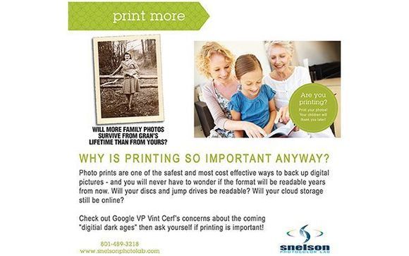 Photo Printing by Snelson PhotoColor Lab