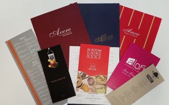 Menus - Any Size, Any Shape by The Jordan Group, inc