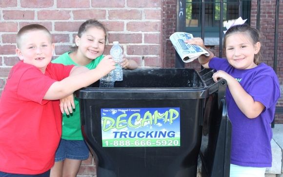 Curbside Trash Removal by DeCamp Waste Services, LLC