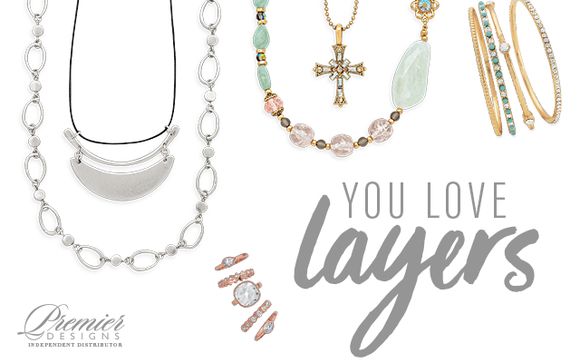 Layered Looks  by Premier Designs Jewelry w/ Renee Mena