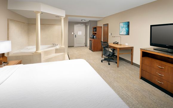 Hotel guest rooms with 1 king bed, 2 queen beds and/or King bed Suites available weekday and weekend.  by Hilton Garden Inn Atlanta West\Lithia Springs