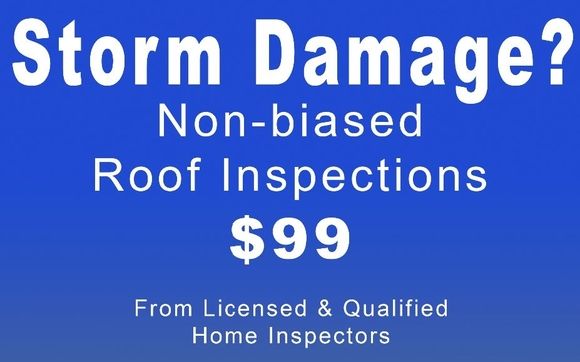 Storm Damage Roof Inspection by 3D Home Inspections, Inc