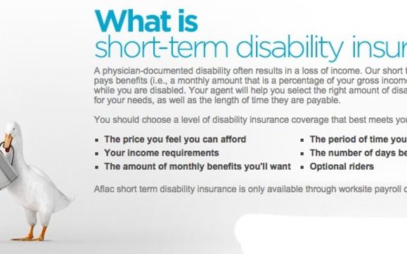 Short-Term Disability by Aflac Independent Insurance Agent Mark