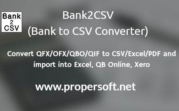 Bank2OFX