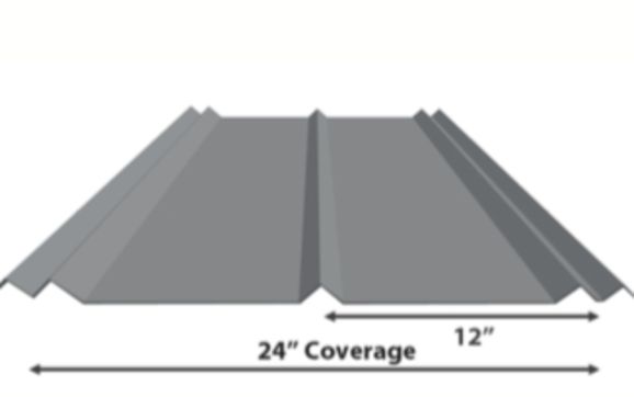 Exposed Fastener 5V Panel by RCA Metal Supply
