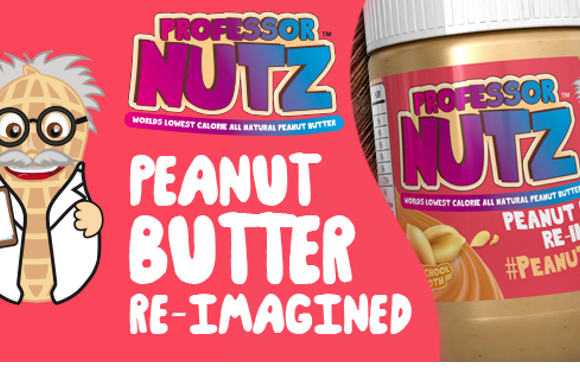 Professor Nutz- World's lowest calorie peanut butter! by Professor Nutz