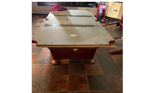 Pool Table set up and repairs by Arcade Game Repairs Of Massachusetts