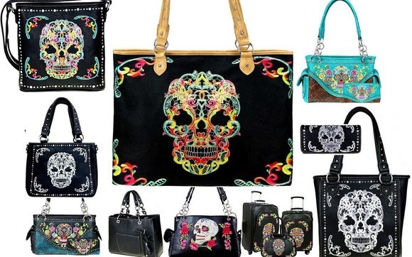 Montana west skull online purse