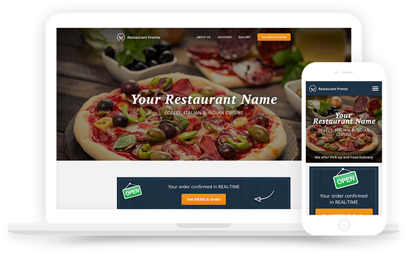 Custom Websites with Online Ordering  by DreamTeam Development