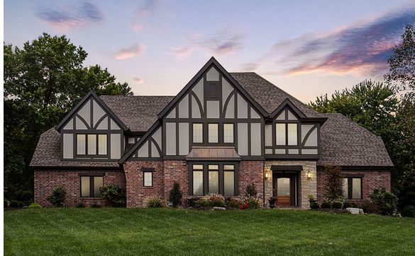 Custom Tudor Revival Homes in St Louis, MO by Hibbs Homes in ...