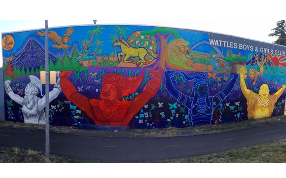 Community driven art by Redstone Collective