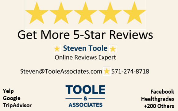 Generate 5-Star Reviews for your Business by Toole & Associates, LLC